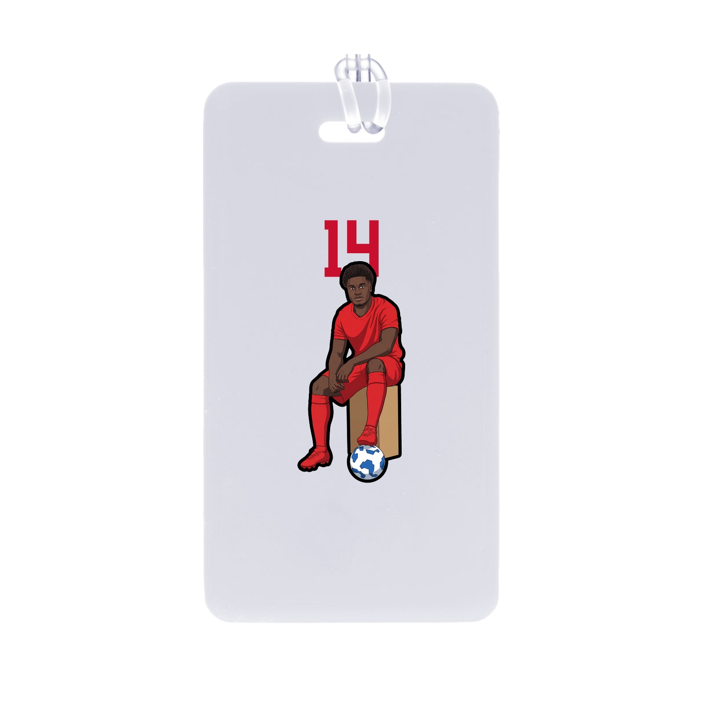 Bag Tag — Number Top in Classic