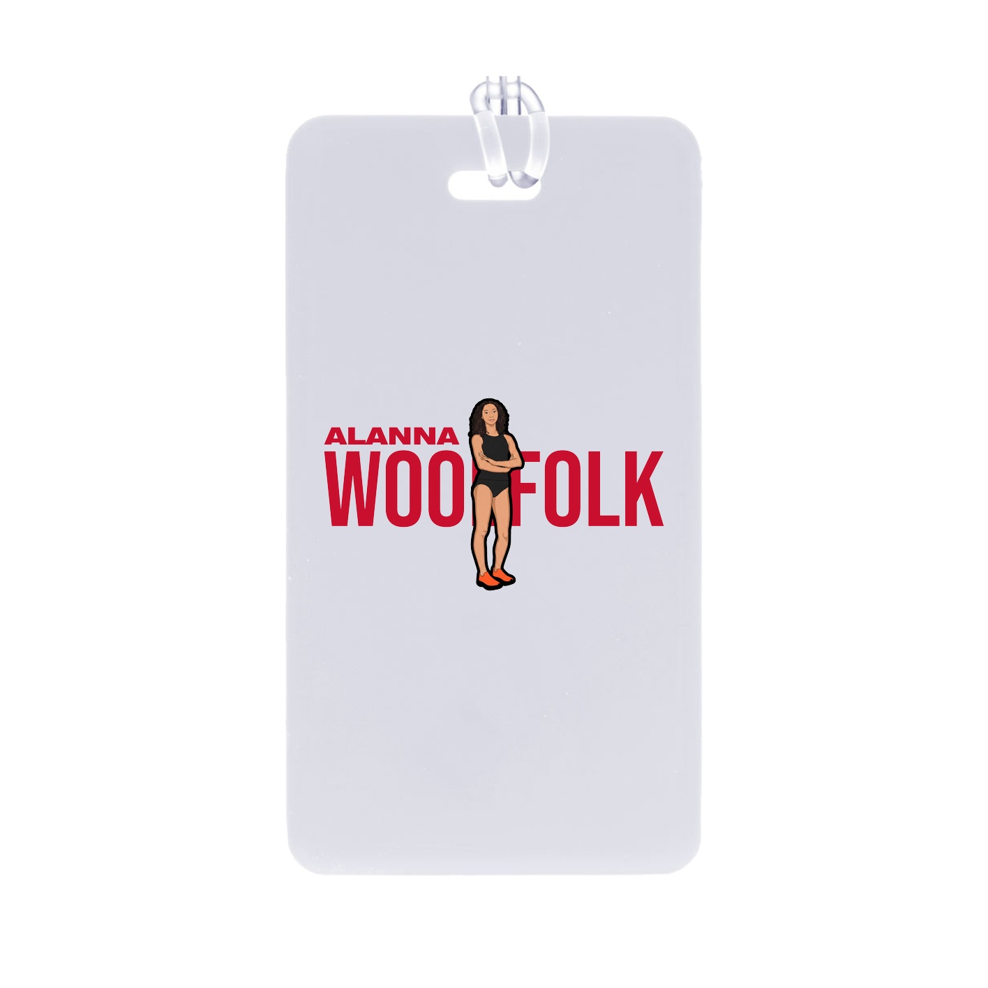Bag Tag — Player Name in Classic