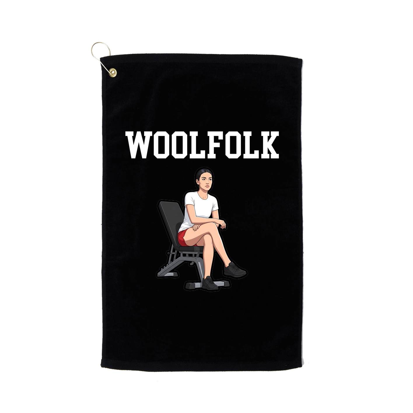 Golf Towel — Shirsey in Black