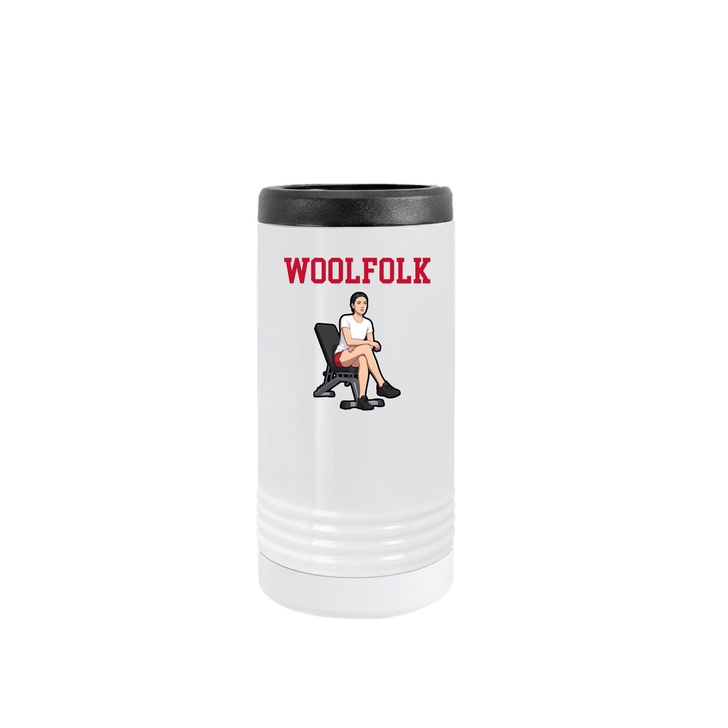 Slim Beverage Holder — Shirsey in White