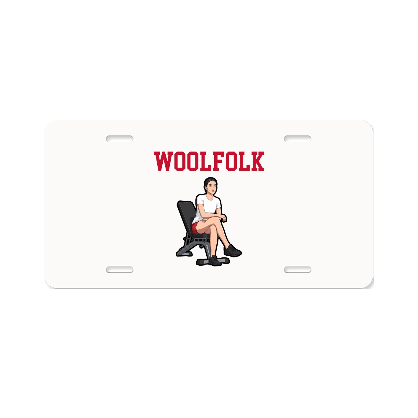 License Plate — Shirsey in Classic