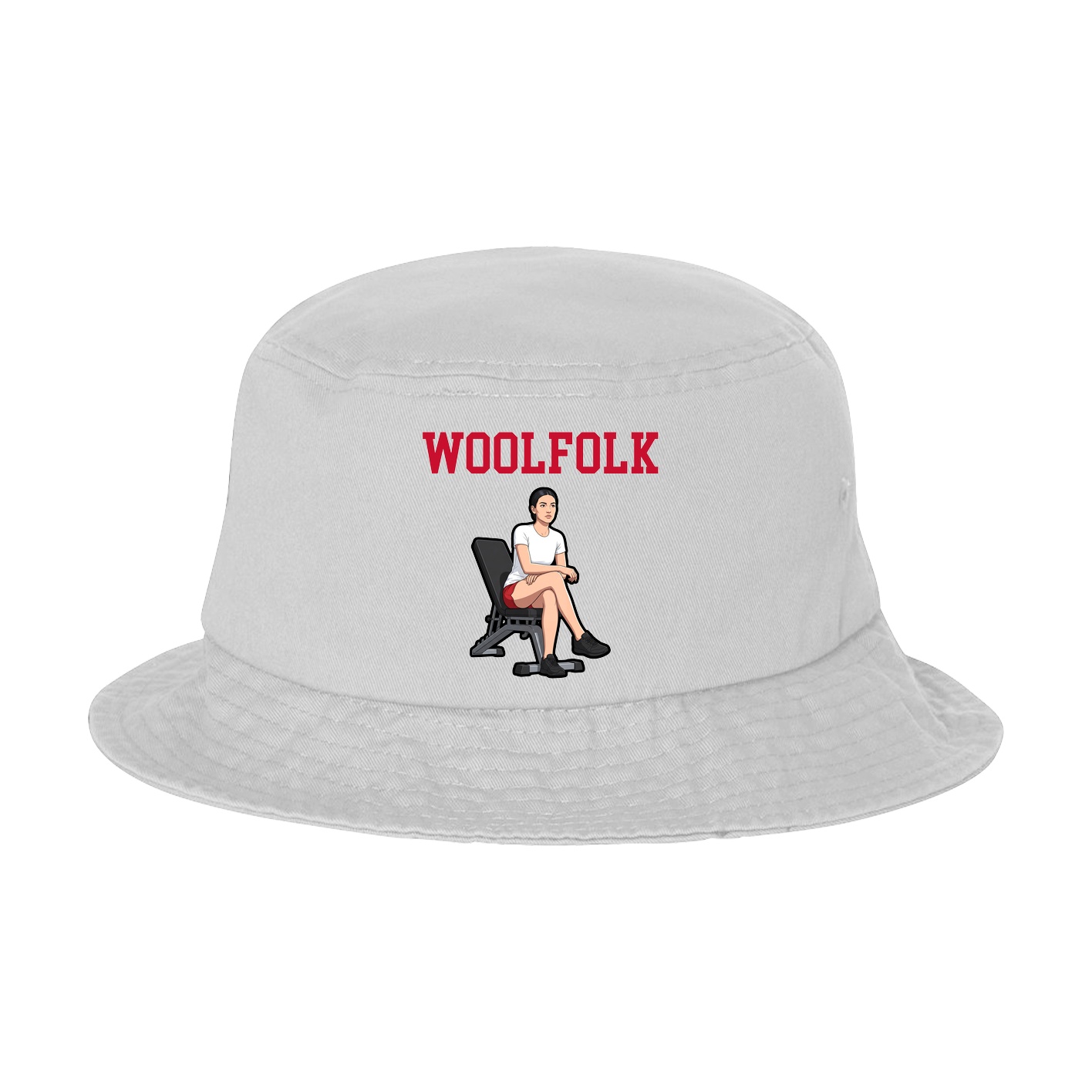 Bucket Cap — Shirsey in White