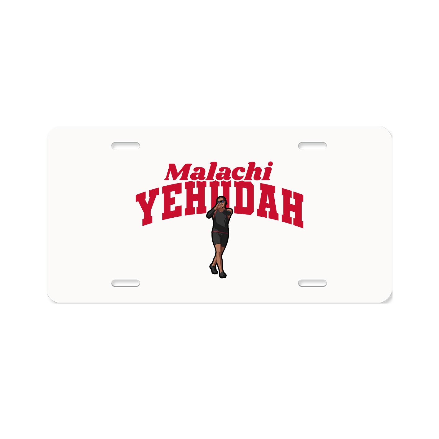 License Plate — Signature Arch in Classic
