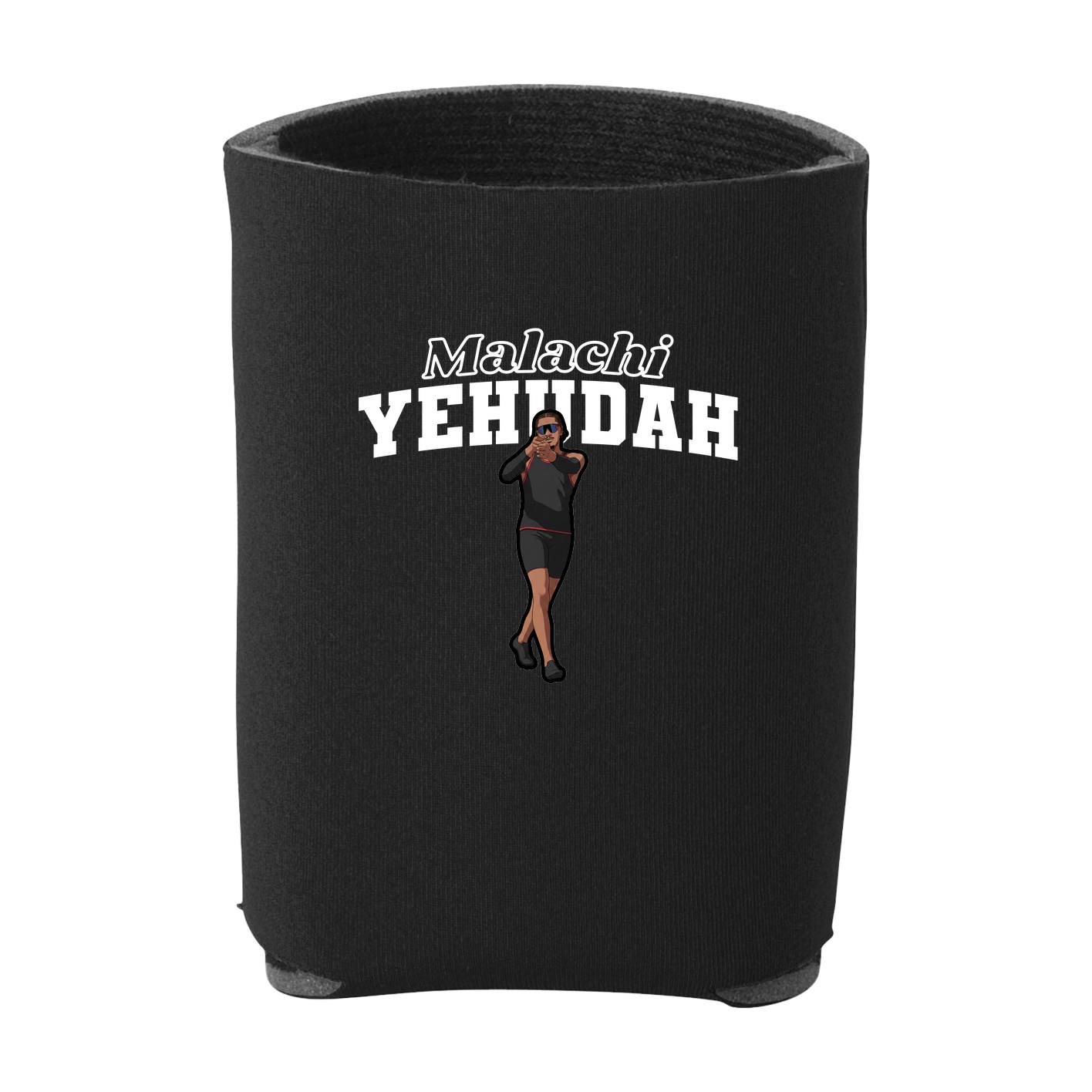 Can Holder — Name Arch in Black