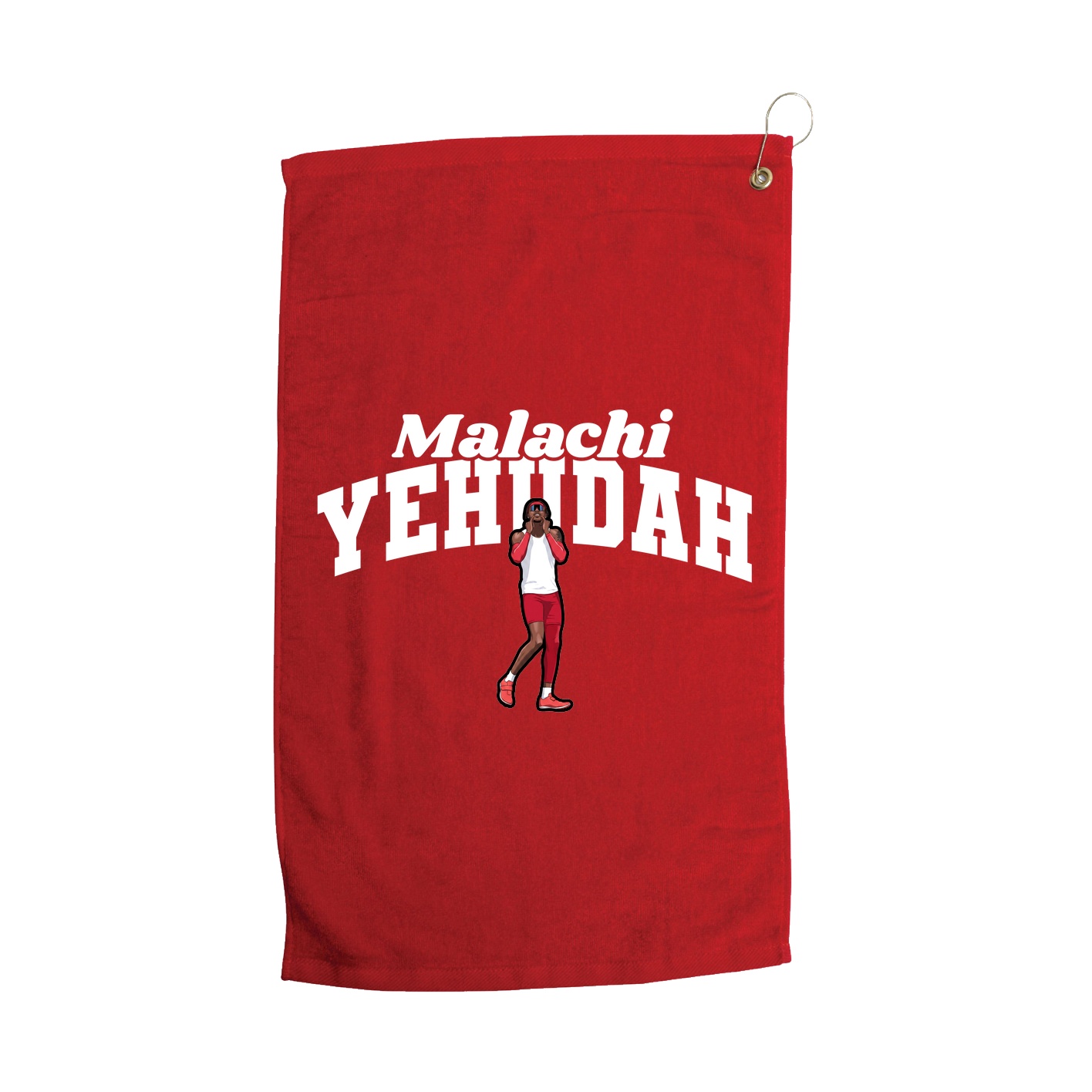 Golf Towel — Signature Arch in Red