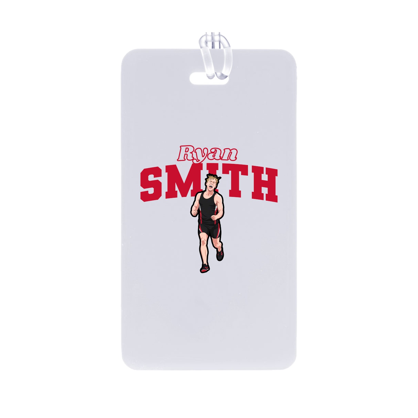 Bag Tag — Name Arch in Classic
