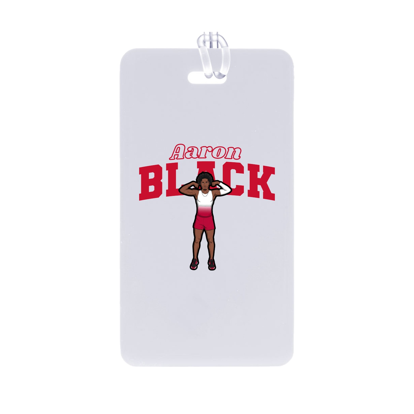 Bag Tag — Name Arch in Classic