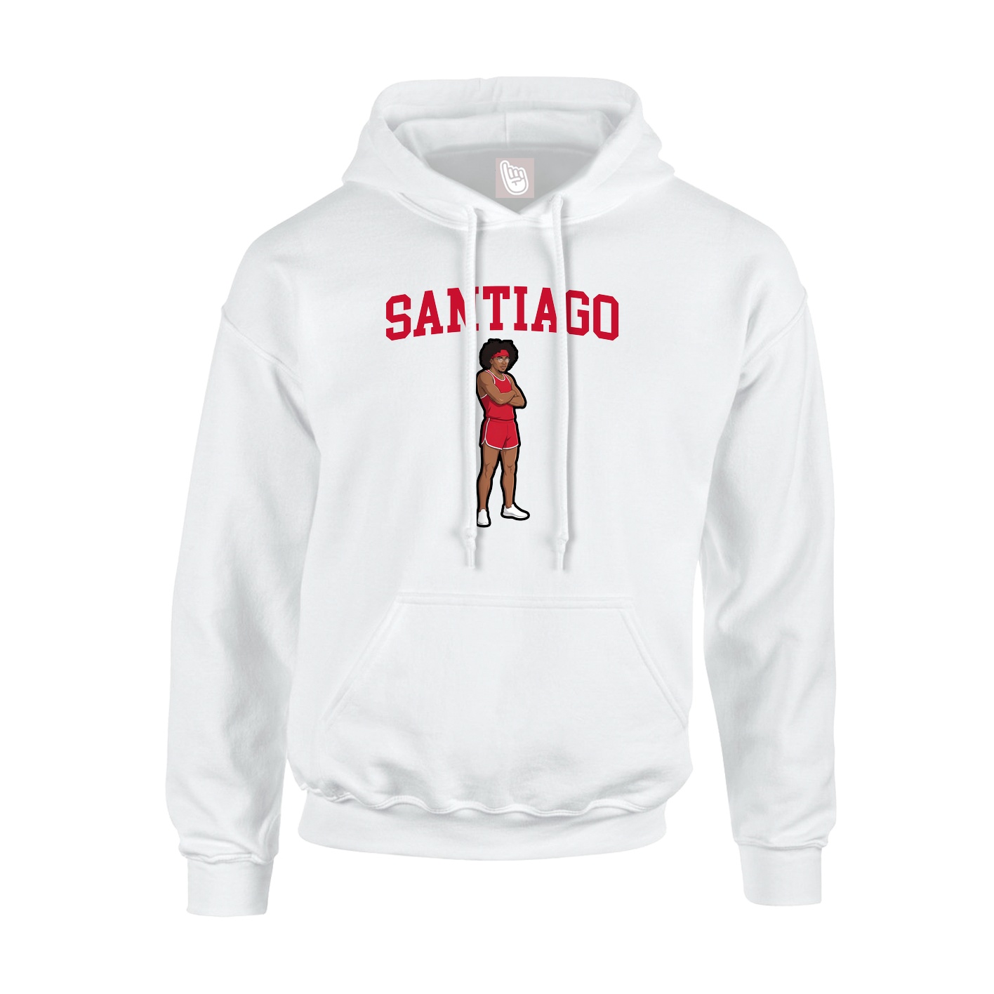 Youth Hoodie — Shirsey in White