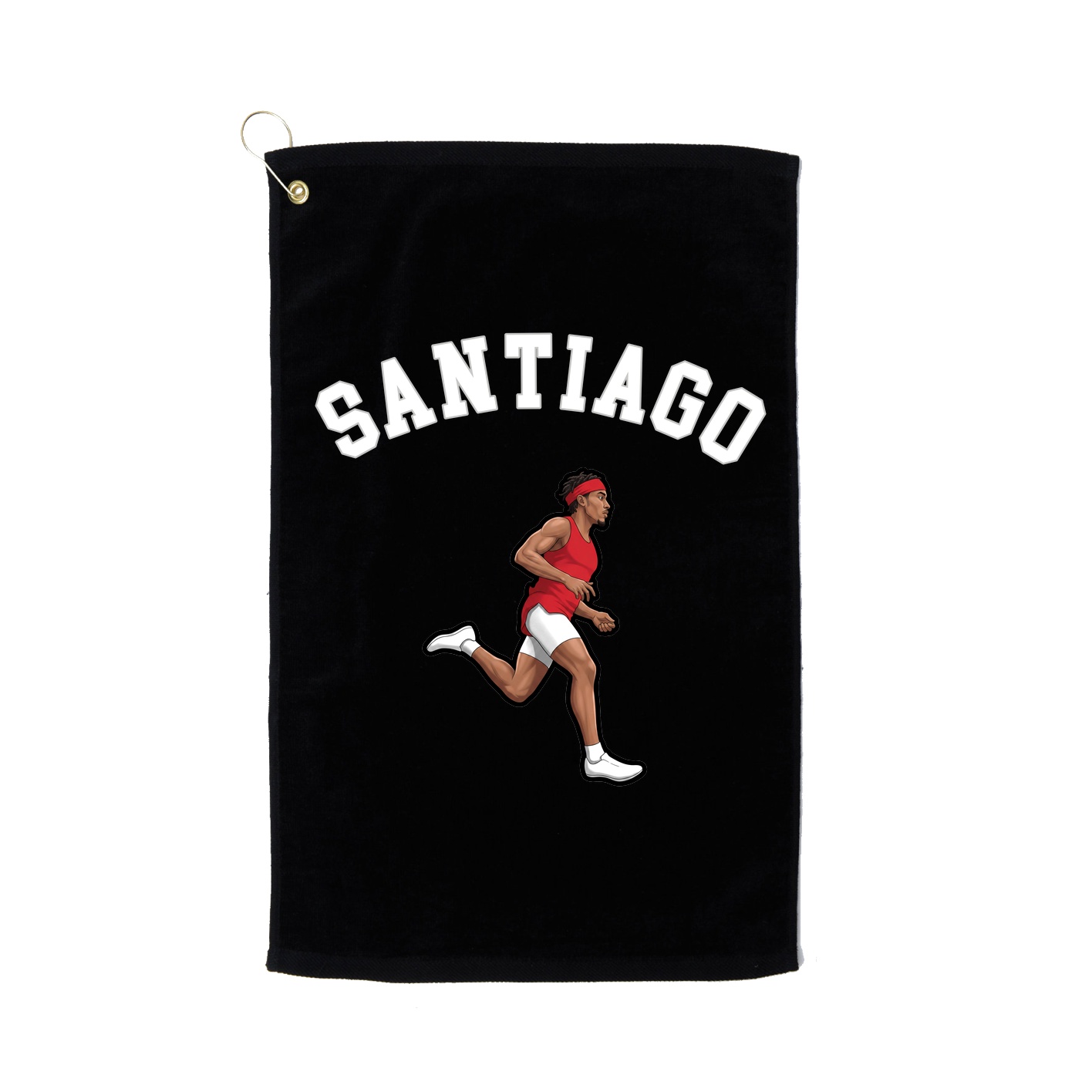 Golf Towel — Shirsey Arch in Black
