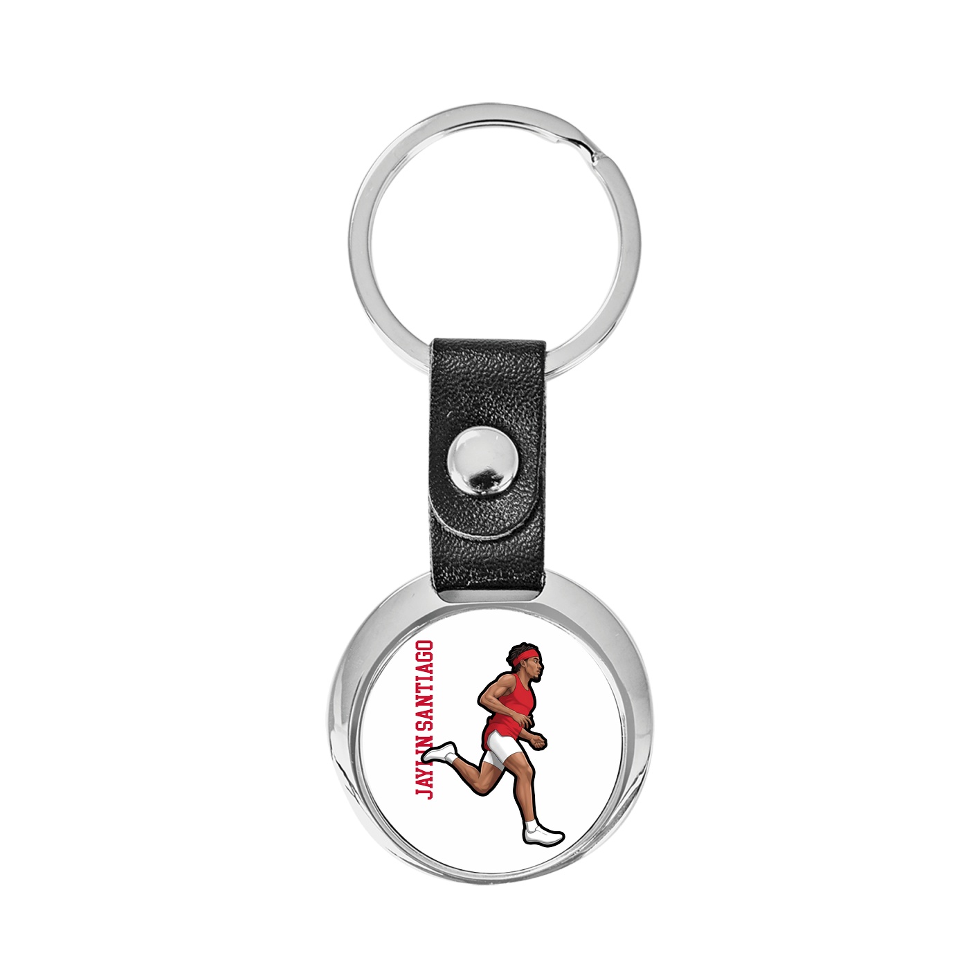 Key Chain — Name Vertical in Classic