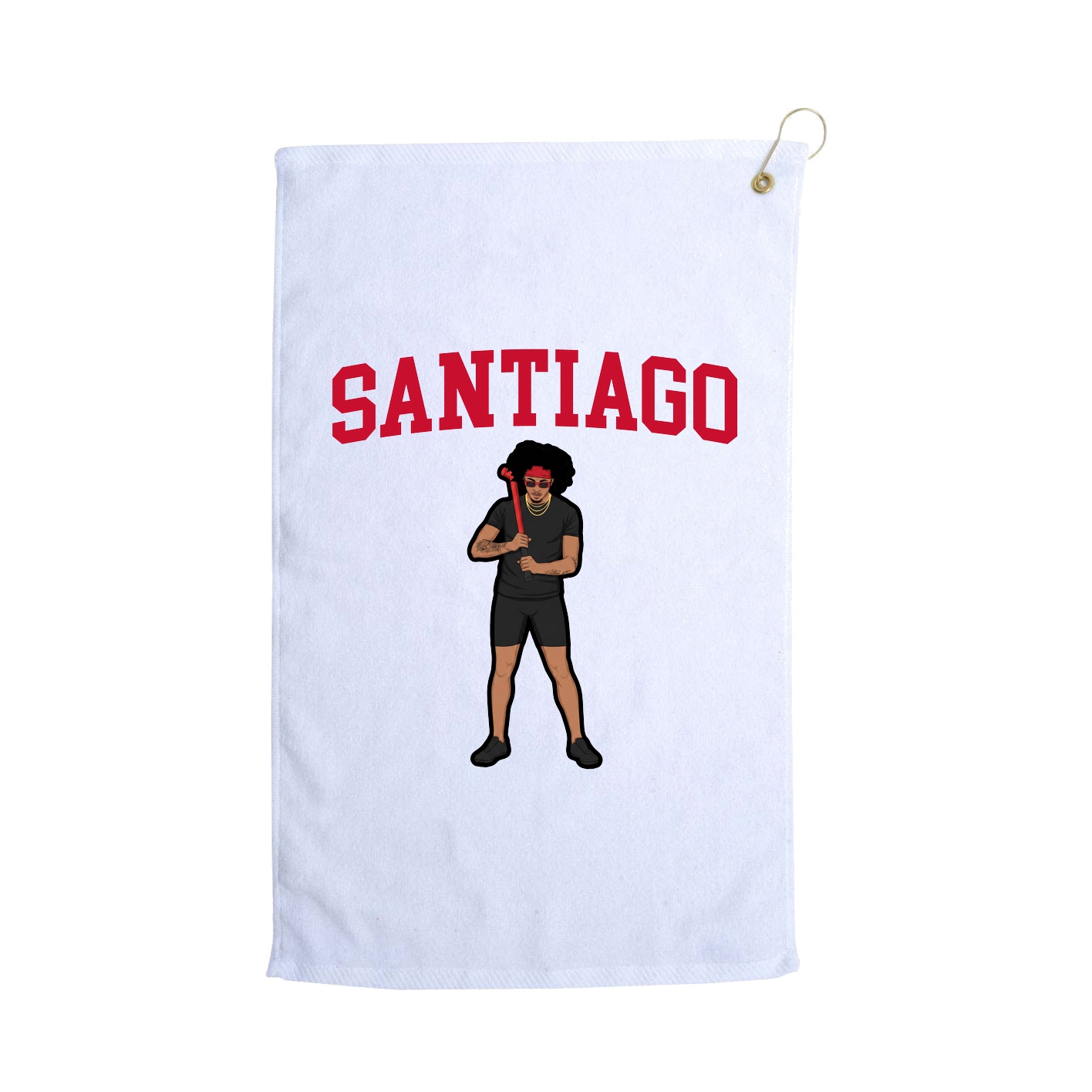 Golf Towel — Shirsey in White