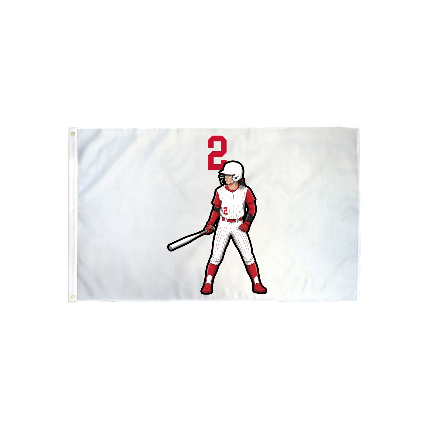 3x5 Flag — Number Top in Classic