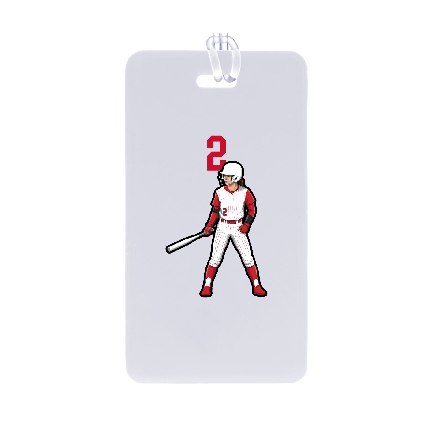 Bag Tag — Number Top in Classic