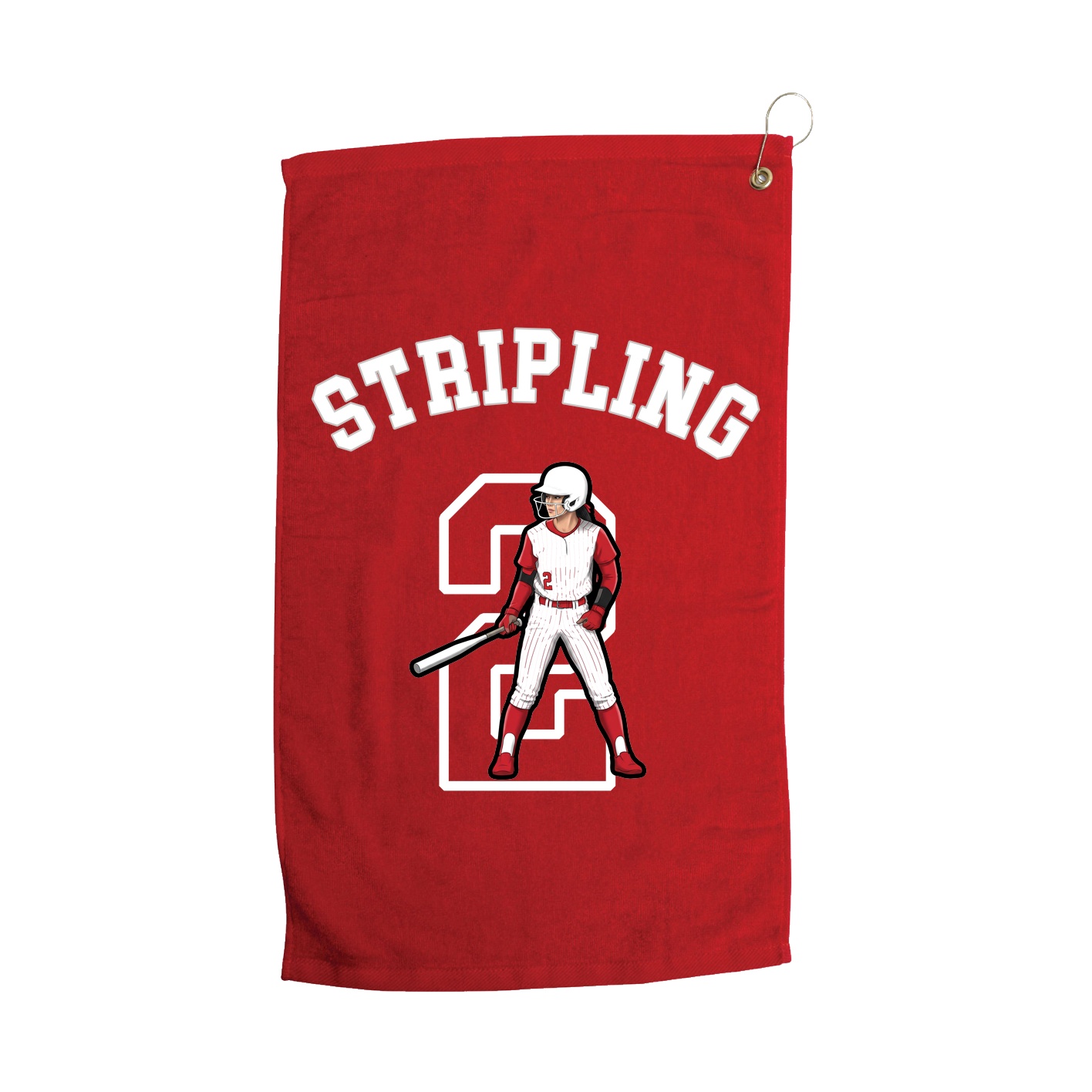 Golf Towel — Shirsey Arch in Red