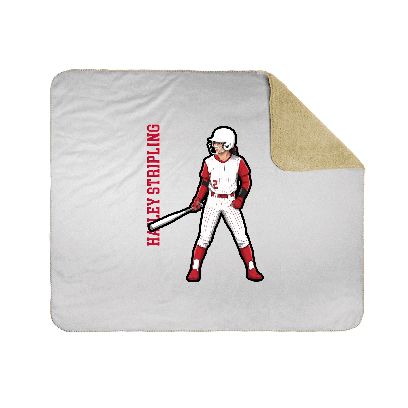 50x60 Sherpa Lined Throw Blanket