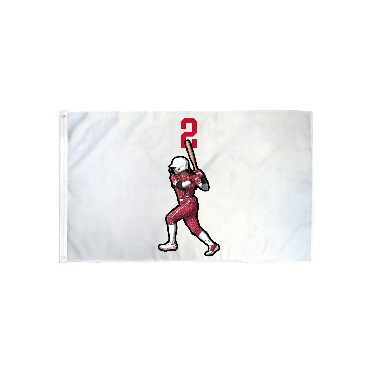 3x5 Flag — Number Top in Classic