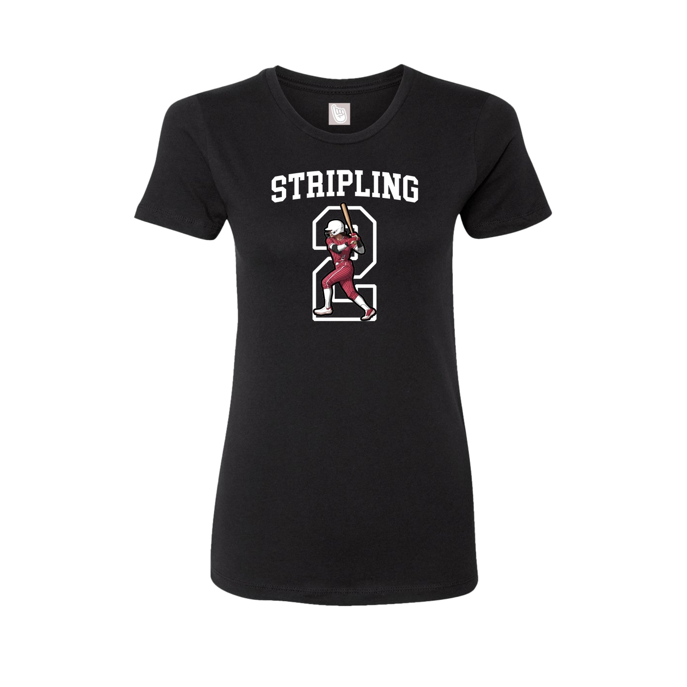 Fitted Women's Tee — Shirsey in Black