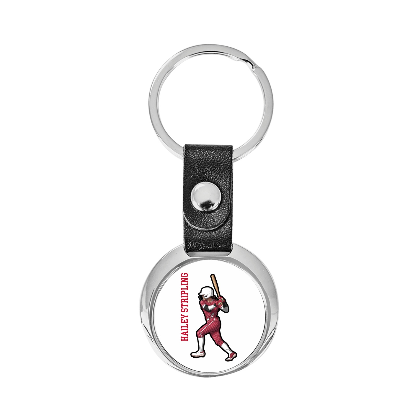 Key Chain — Name Vertical in Classic