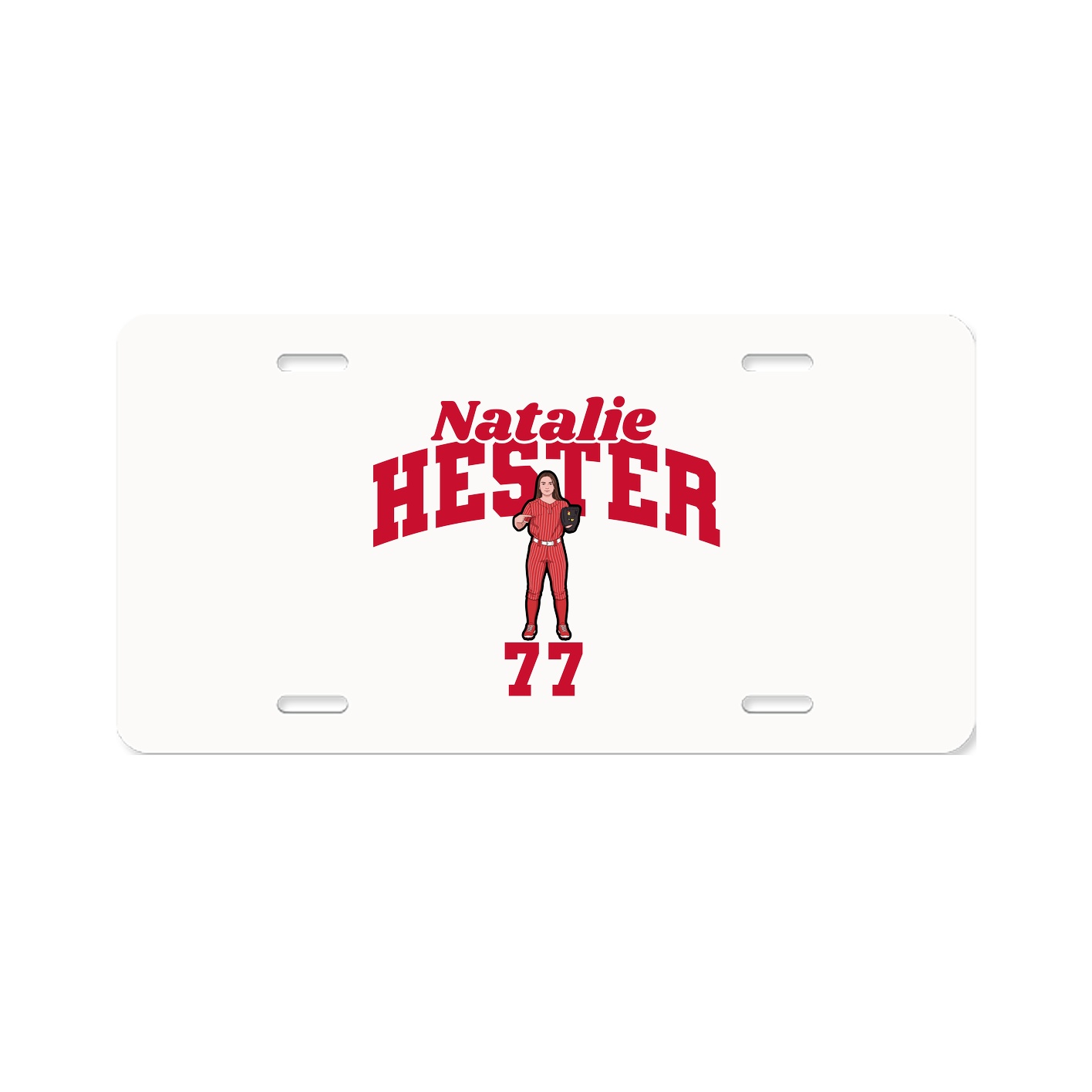 License Plate — Signature Arch in Classic