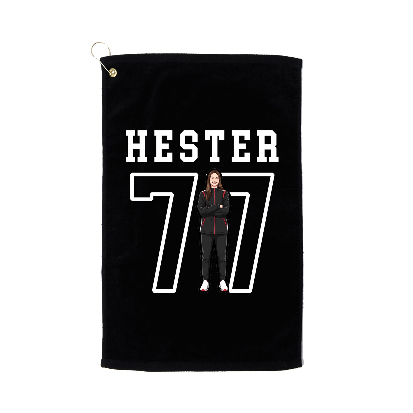 Golf Towel — Shirsey in Black
