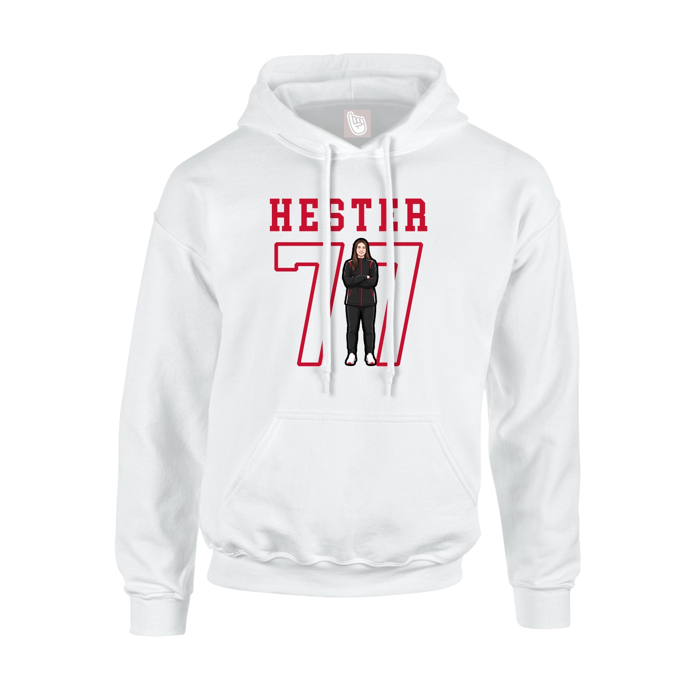 Youth Hoodie — Shirsey in White