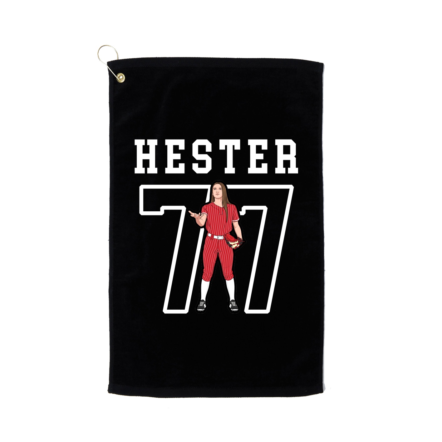 Golf Towel — Shirsey in Black