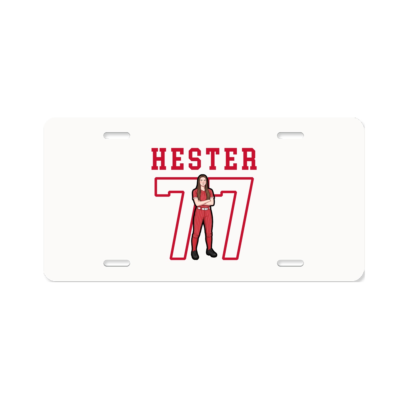 License Plate — Shirsey in Classic