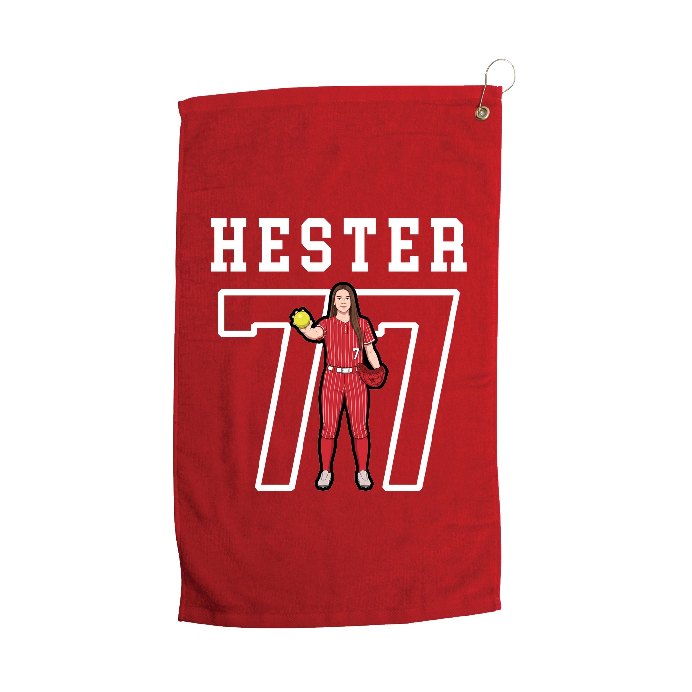Golf Towel — Shirsey in Red