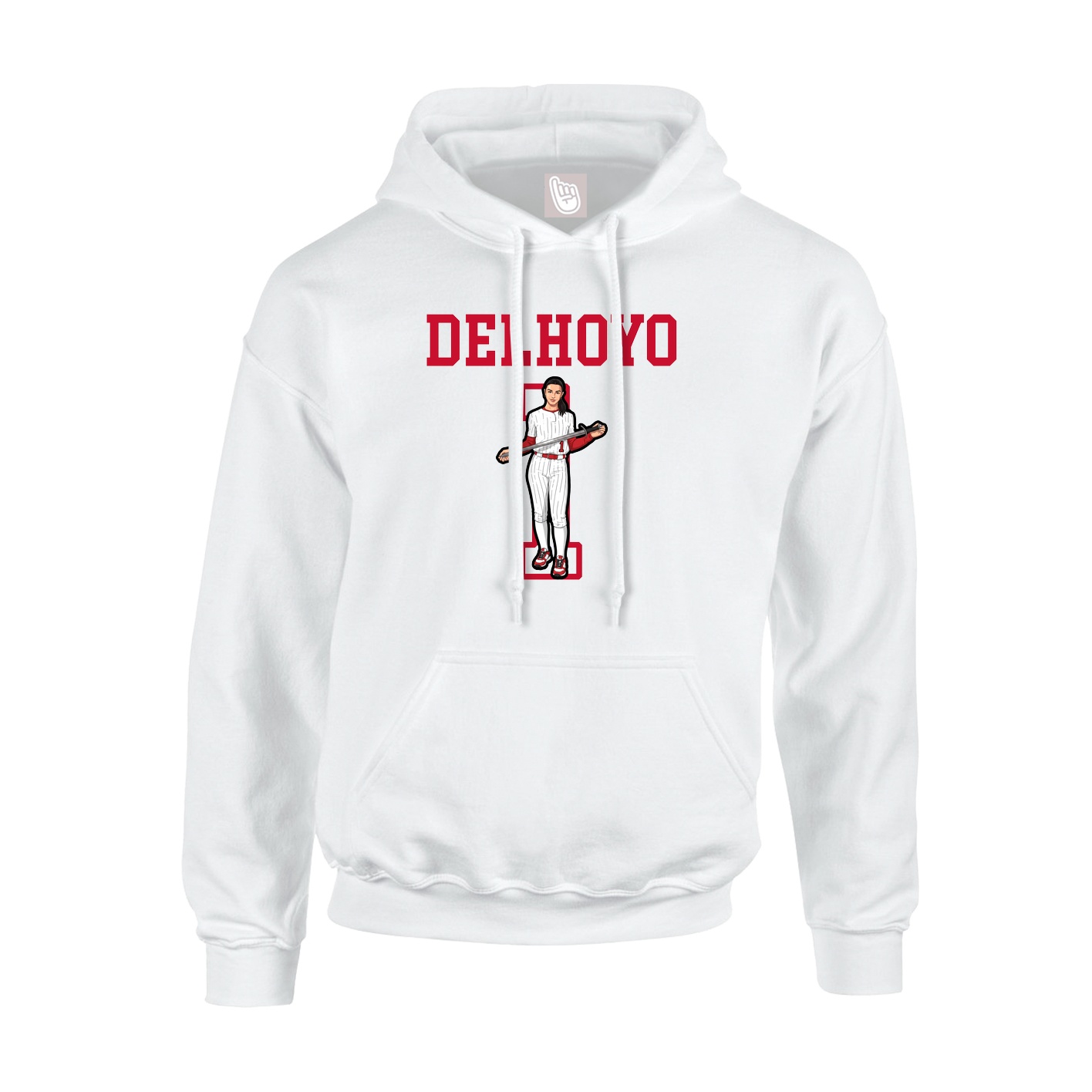 Hoodie — Shirsey in White