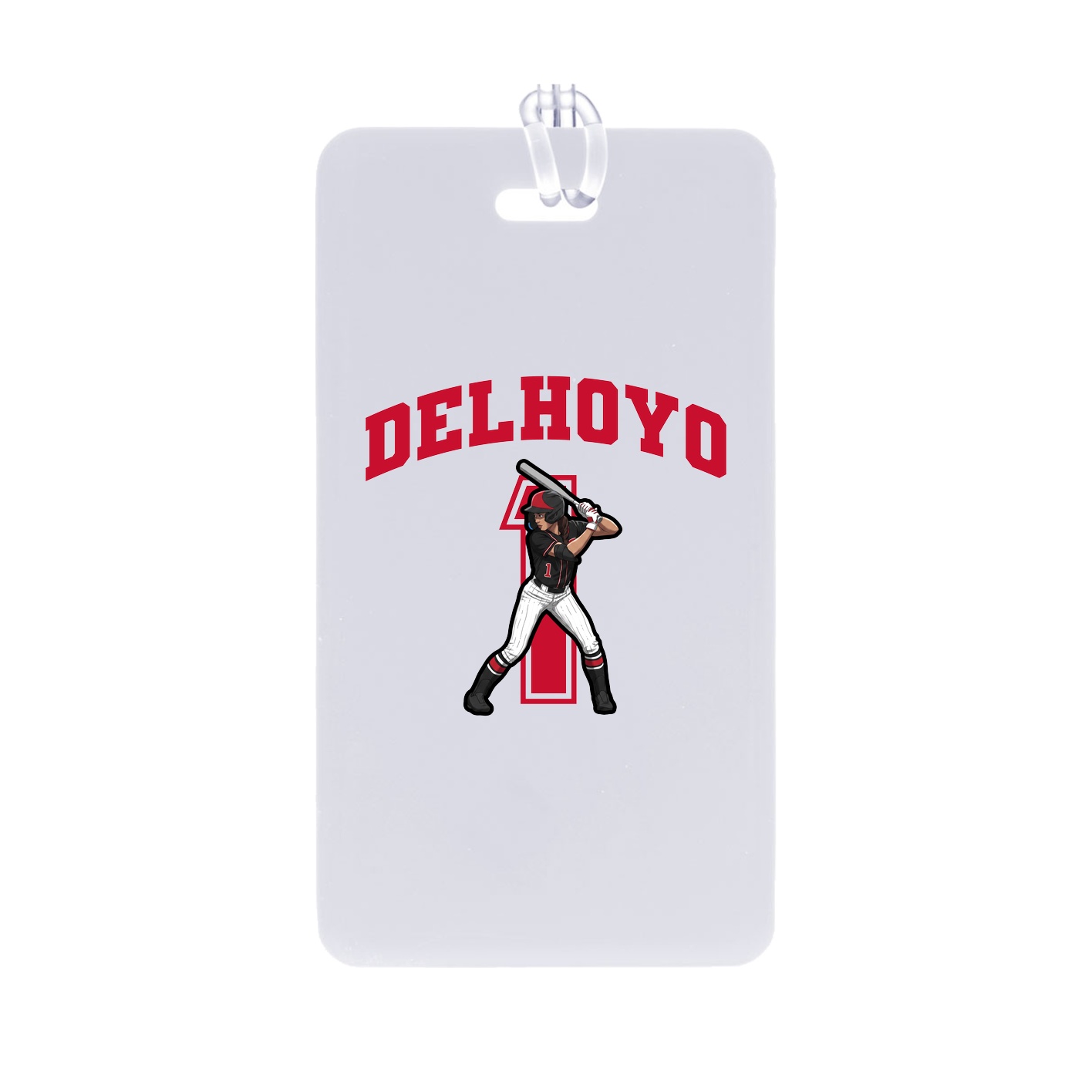 Bag Tag — Number in Classic