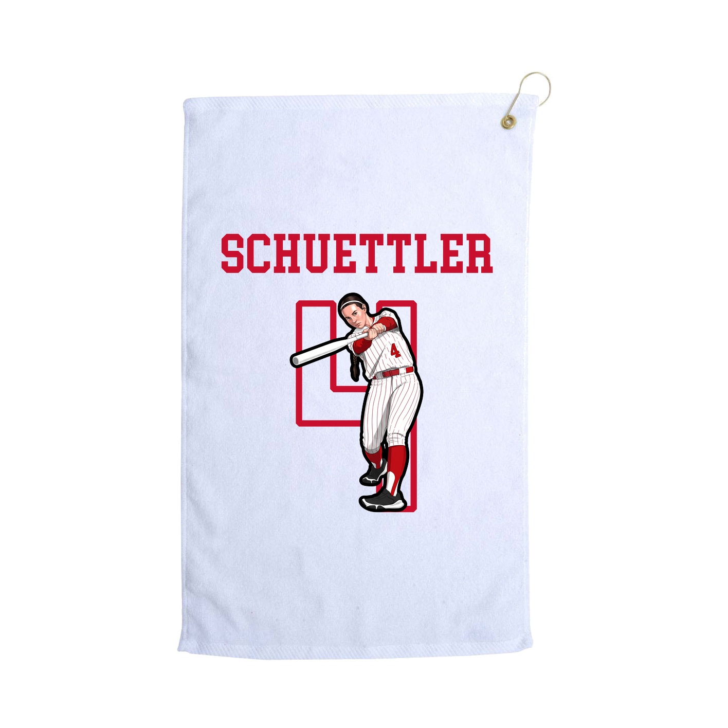 Golf Towel — Shirsey in White