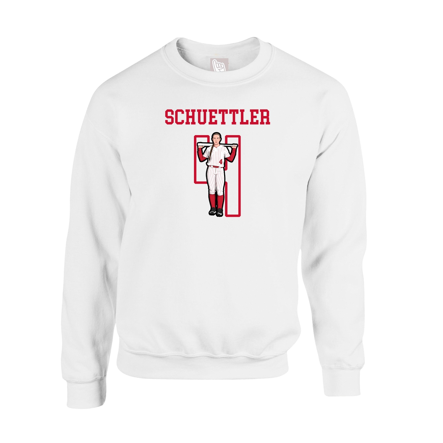 Fleece Crew — Shirsey in White