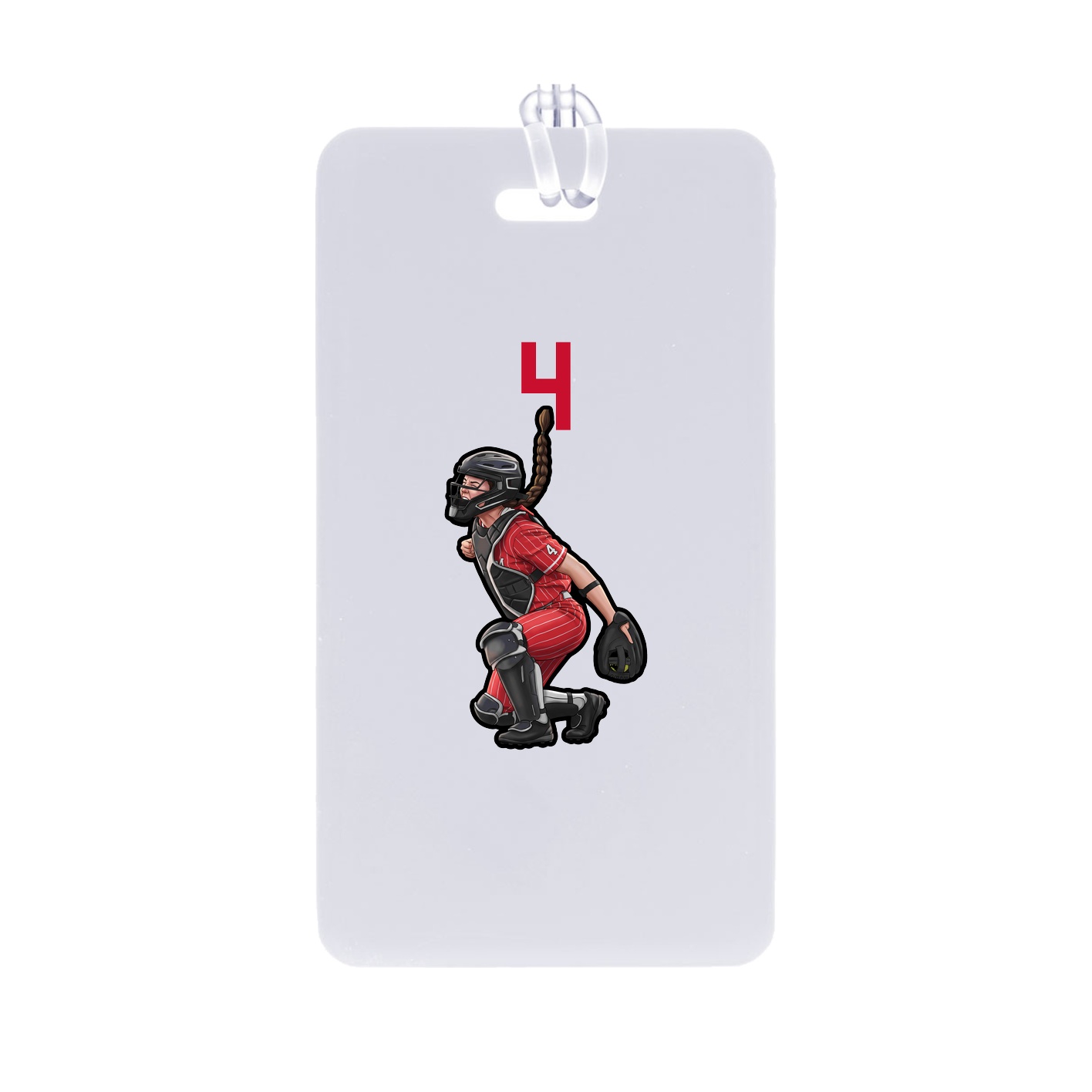 Bag Tag — Number Top in Classic