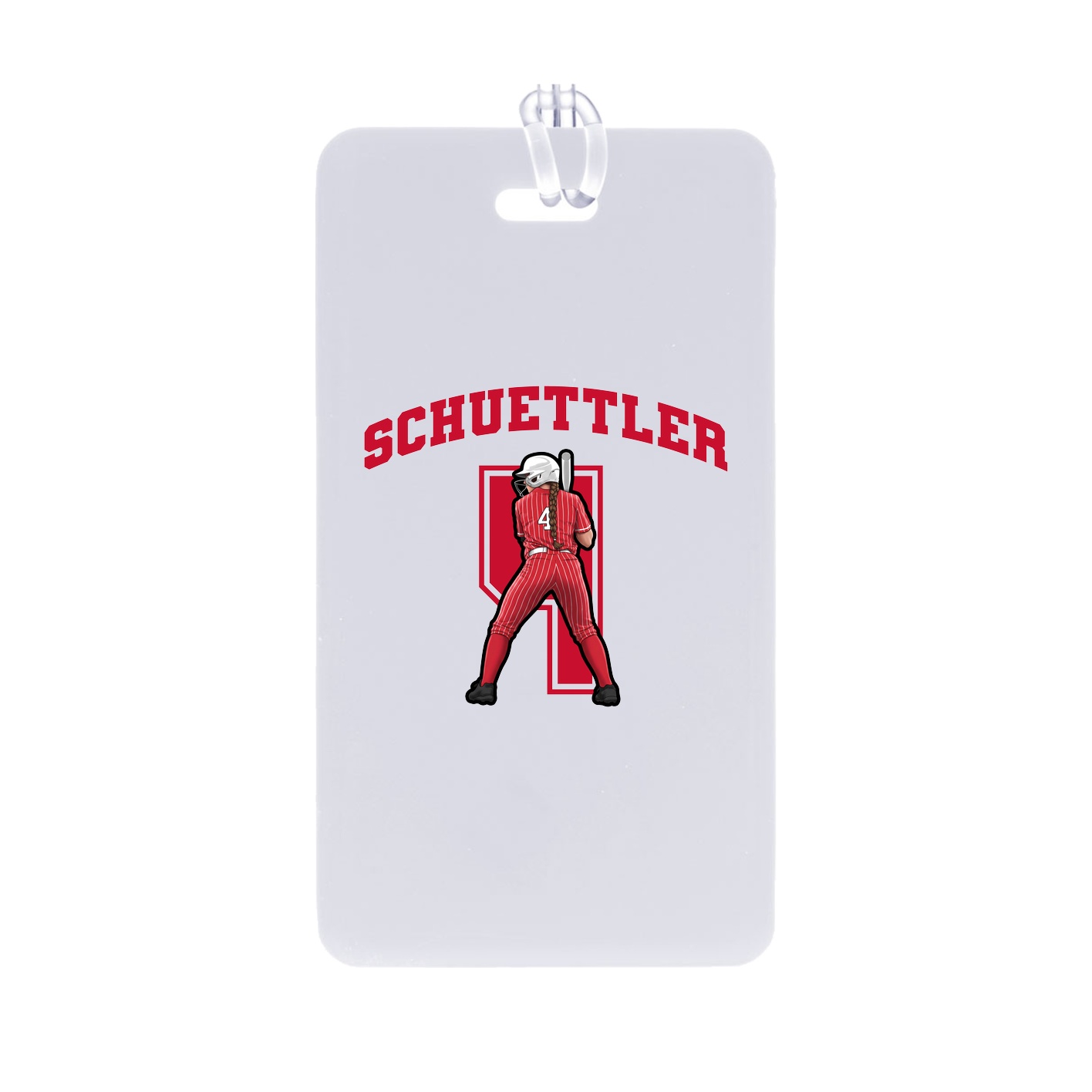 Bag Tag — Number in Classic