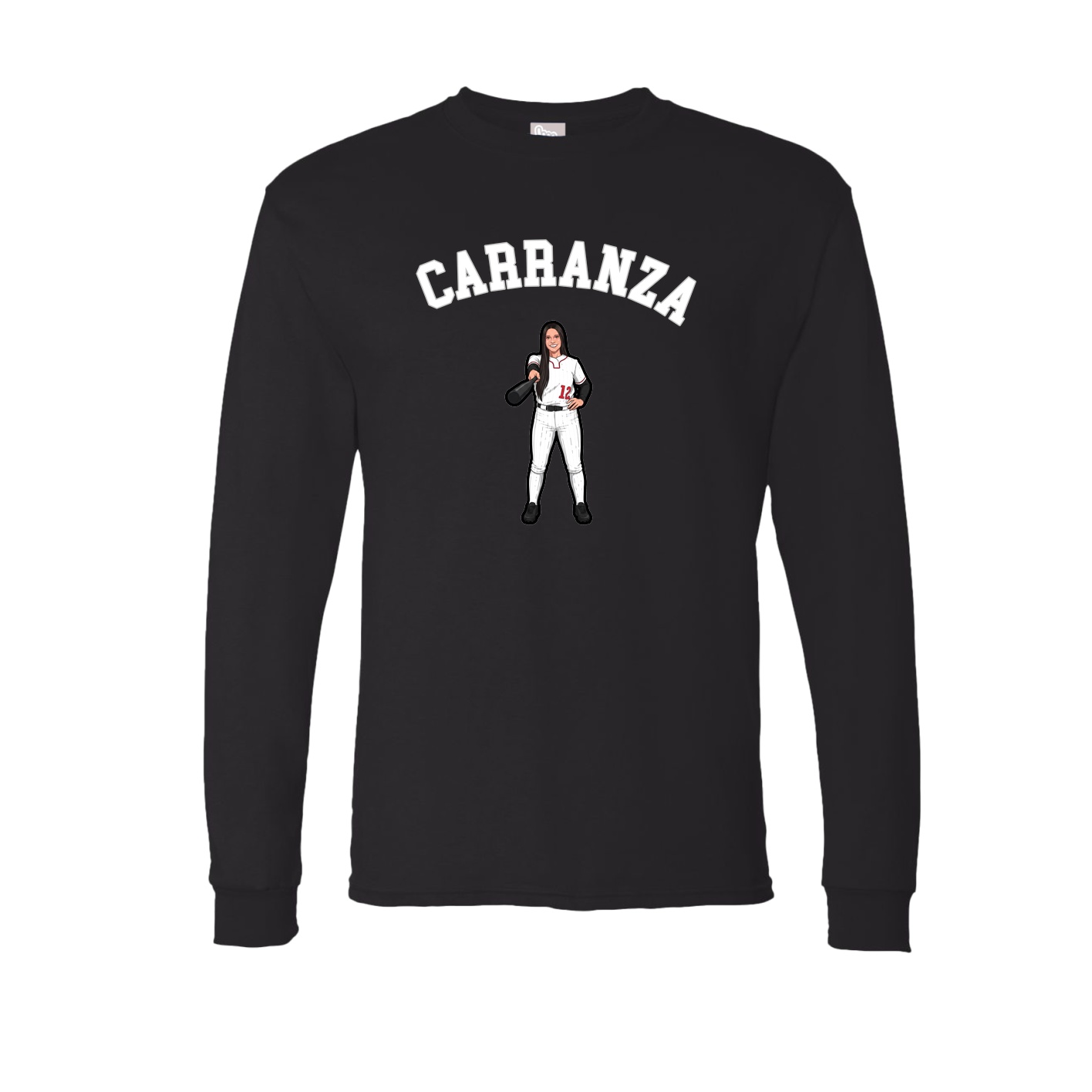 Long Sleeve Tee — Shirsey Arch in Black