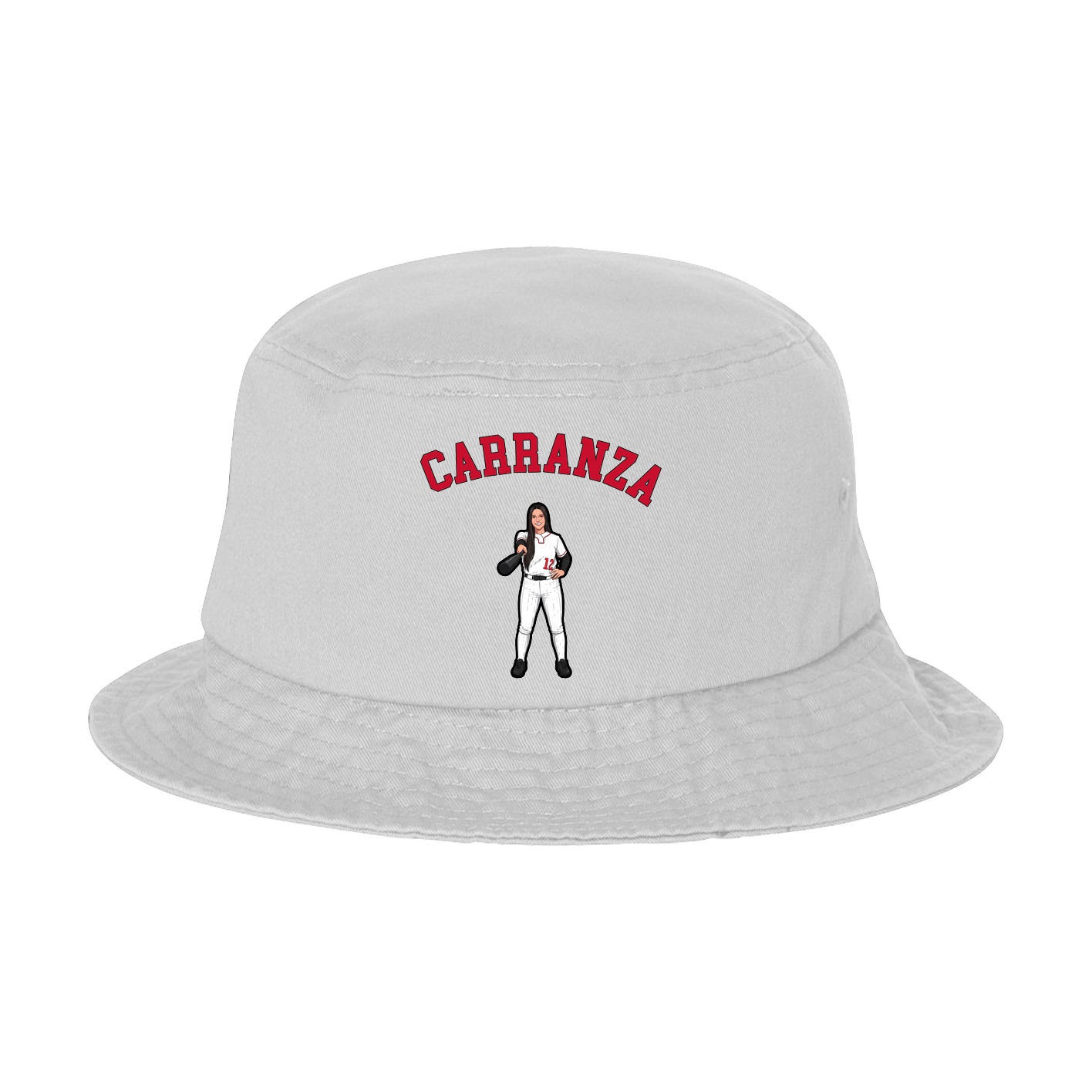Bucket Cap — Shirsey Arch in White