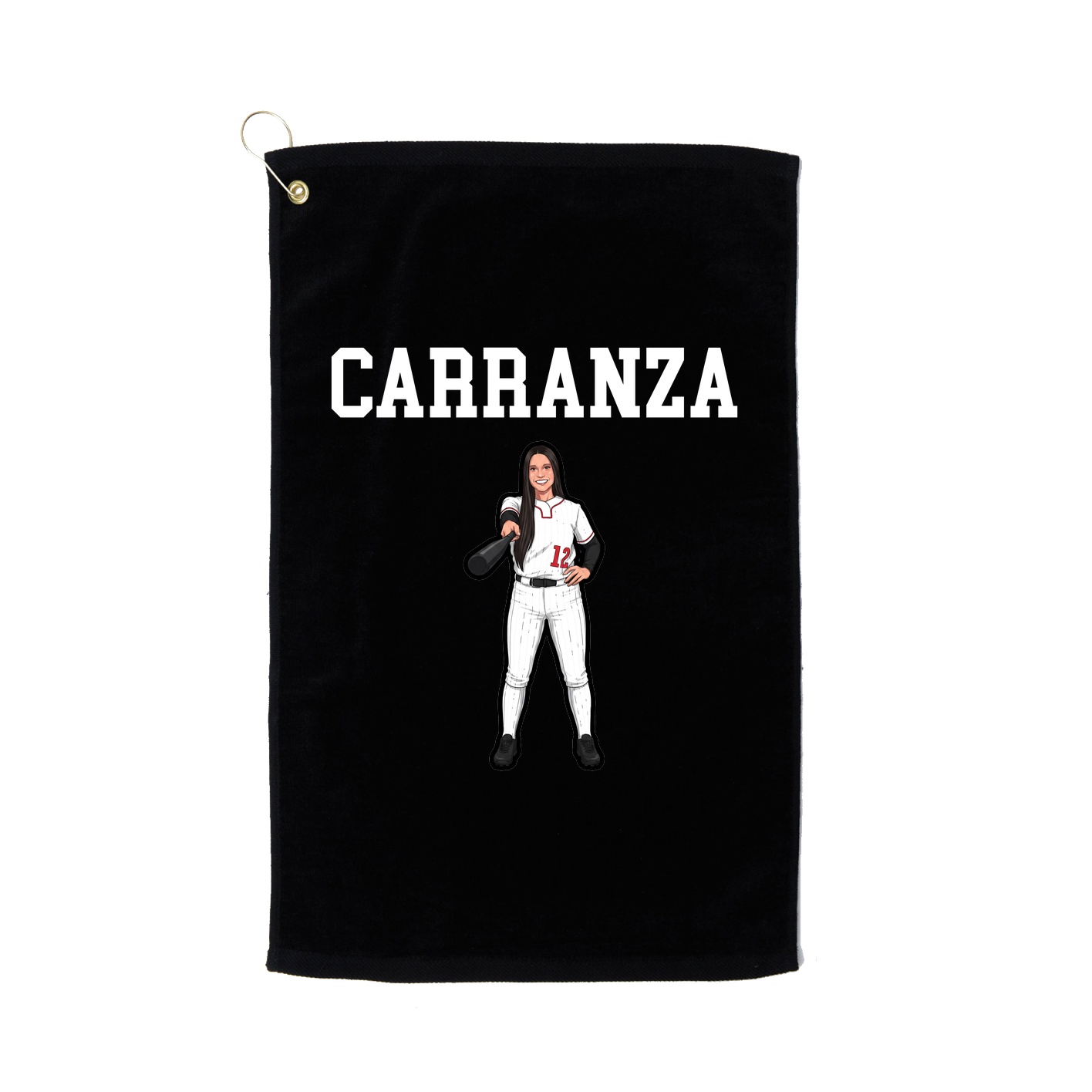 Golf Towel — Shirsey in Black