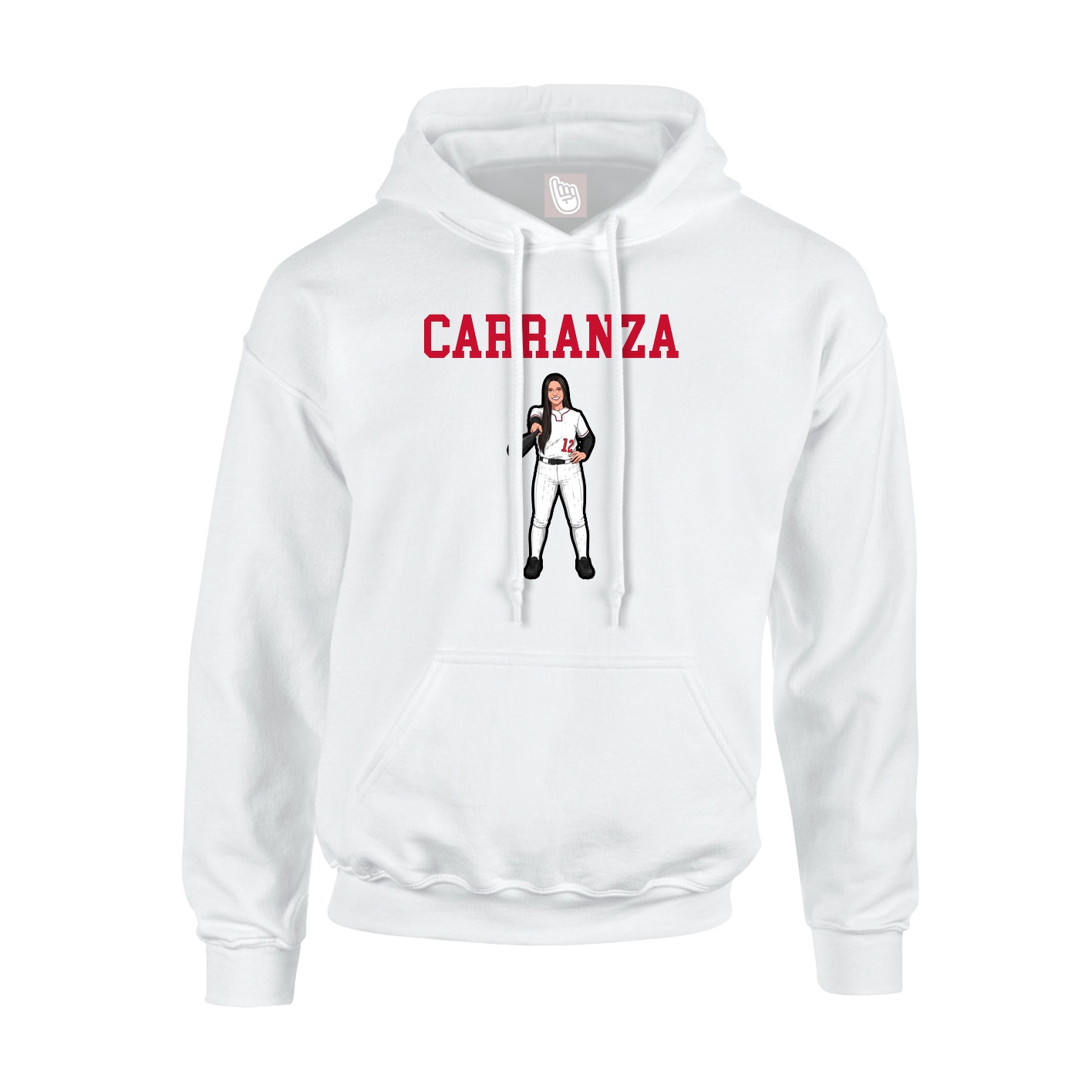 Youth Hoodie — Shirsey in White