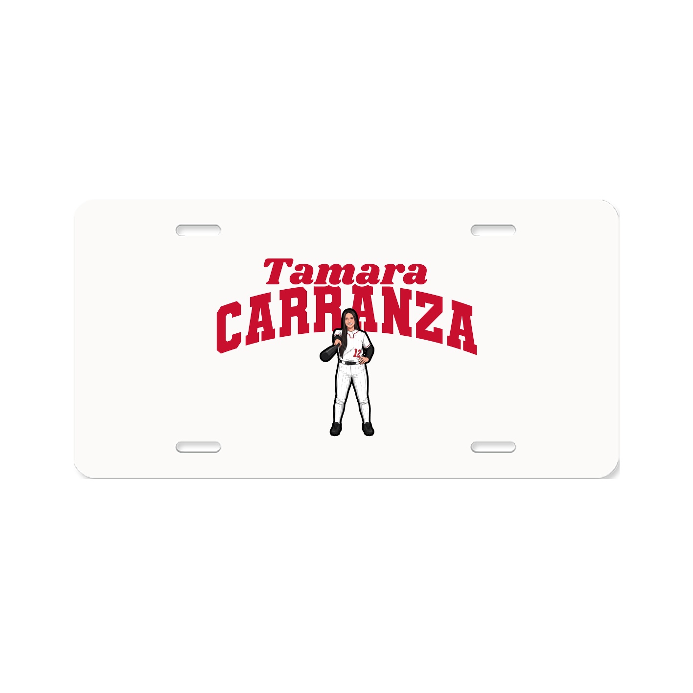 License Plate — Signature Arch in Classic