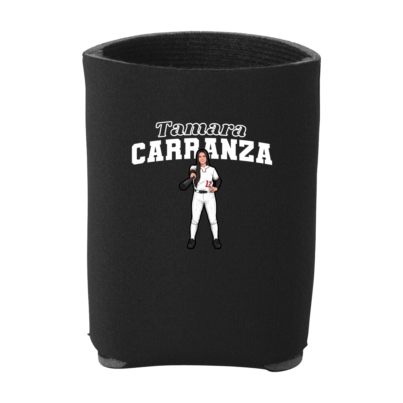 Can Holder — Name Arch in Black