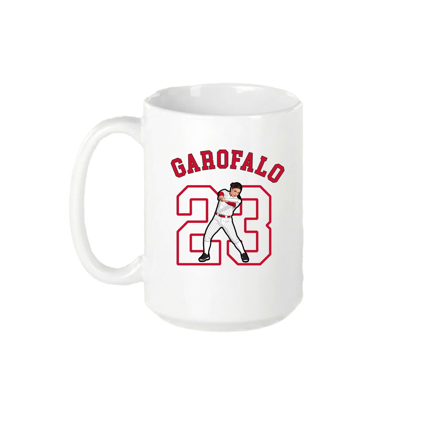 15oz Coffee Mug — Shirsey Arch in White