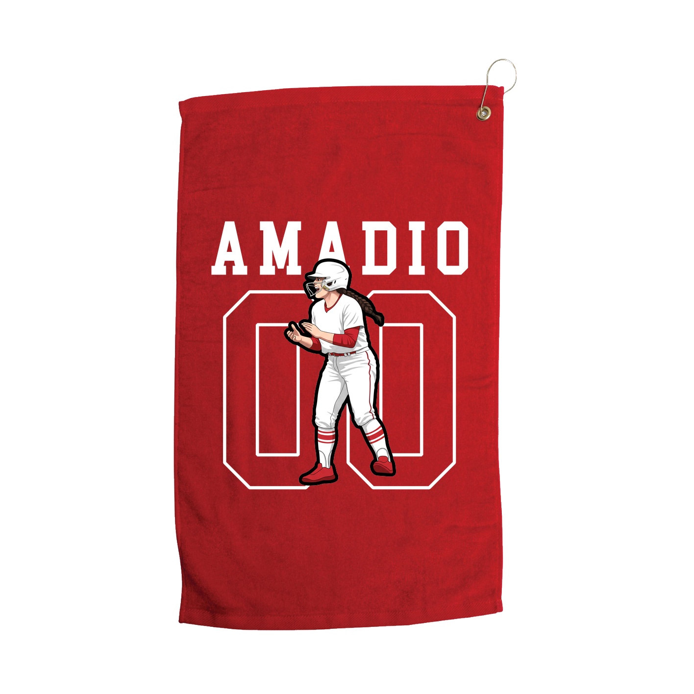 Golf Towel — Shirsey in Red