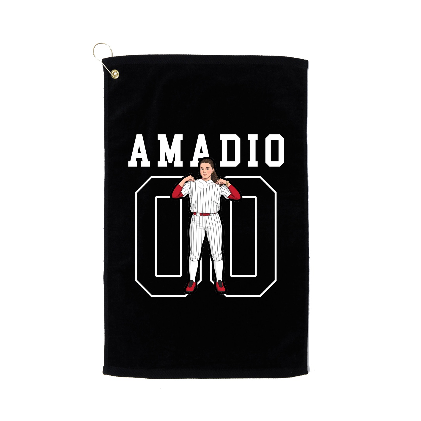 Terry Velour Golf Towel