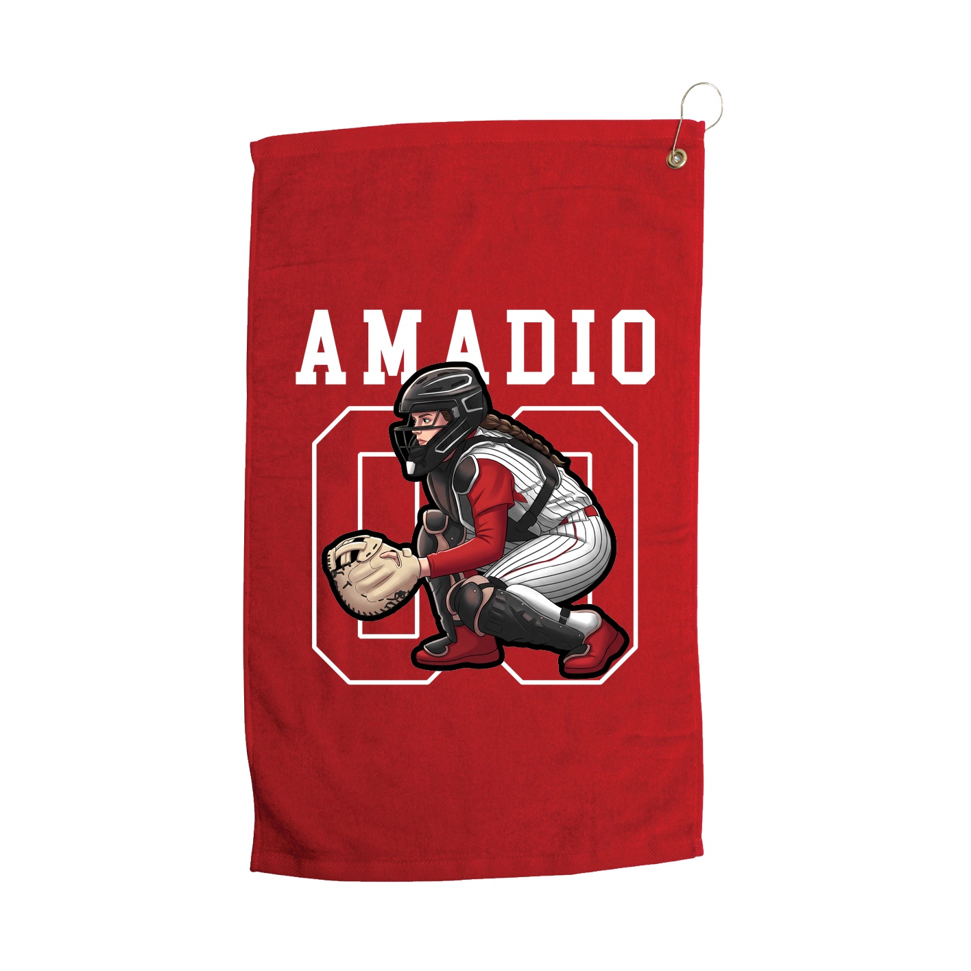 Golf Towel — Shirsey in Red