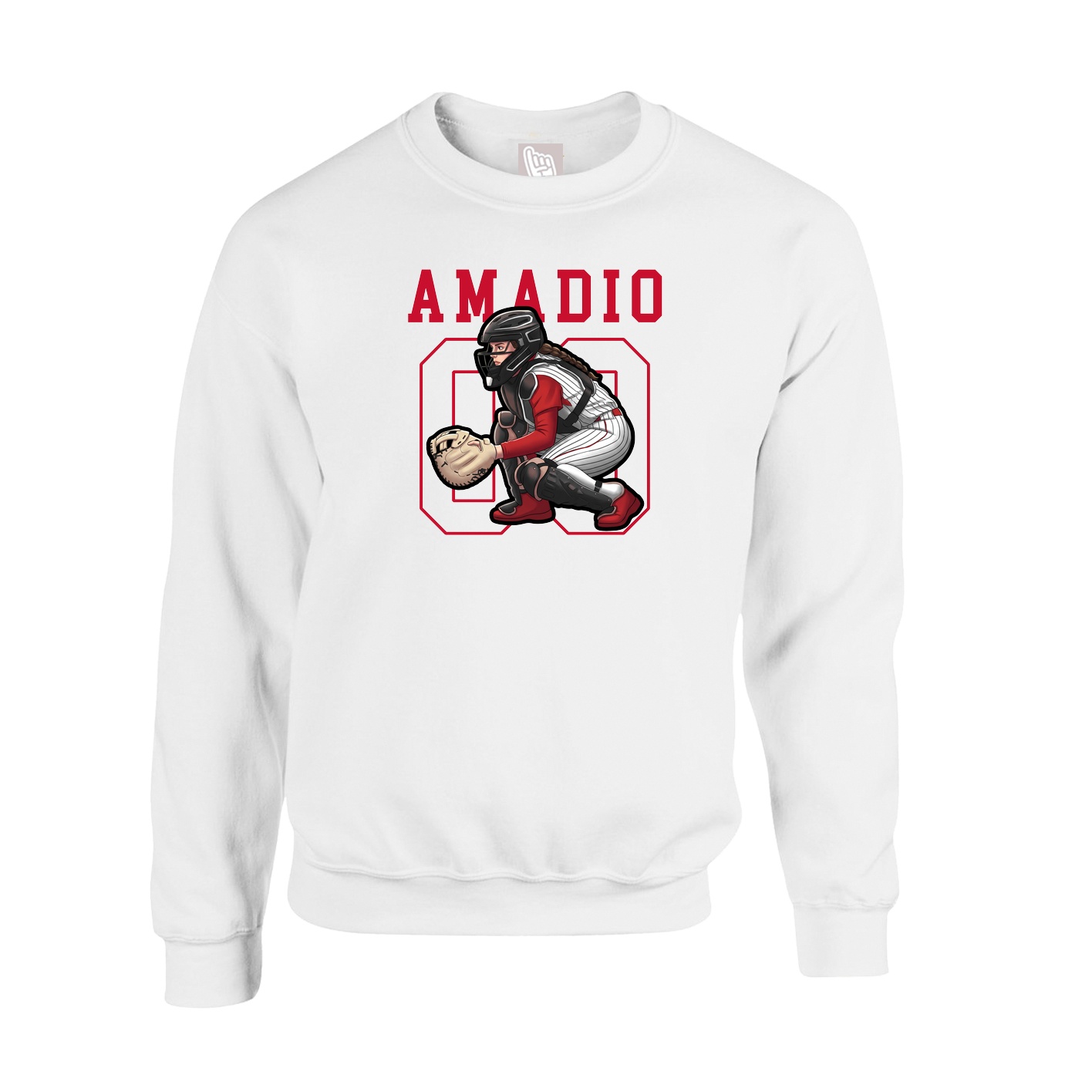 Fleece Crew — Shirsey in White
