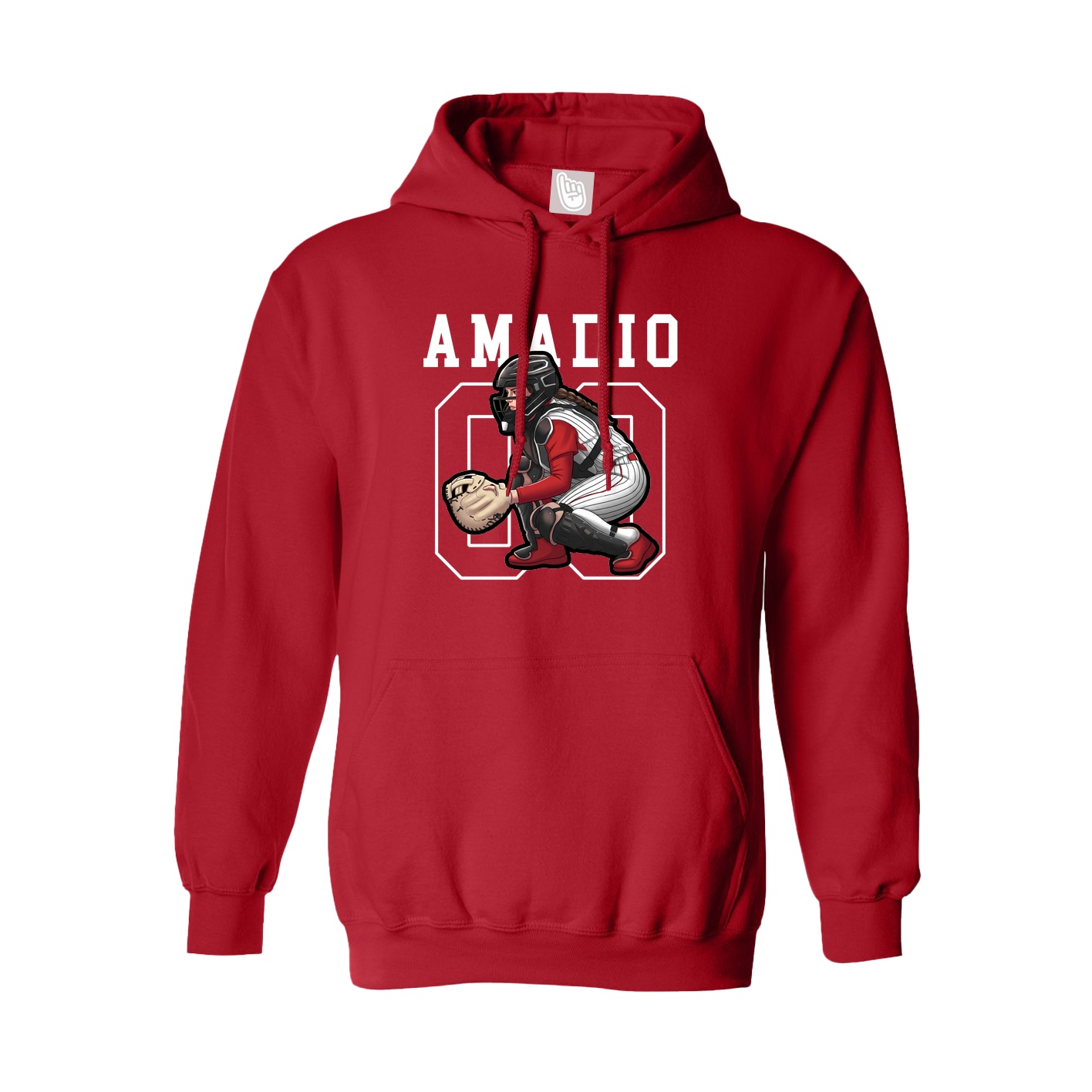 Youth Hoodie — Shirsey in Red