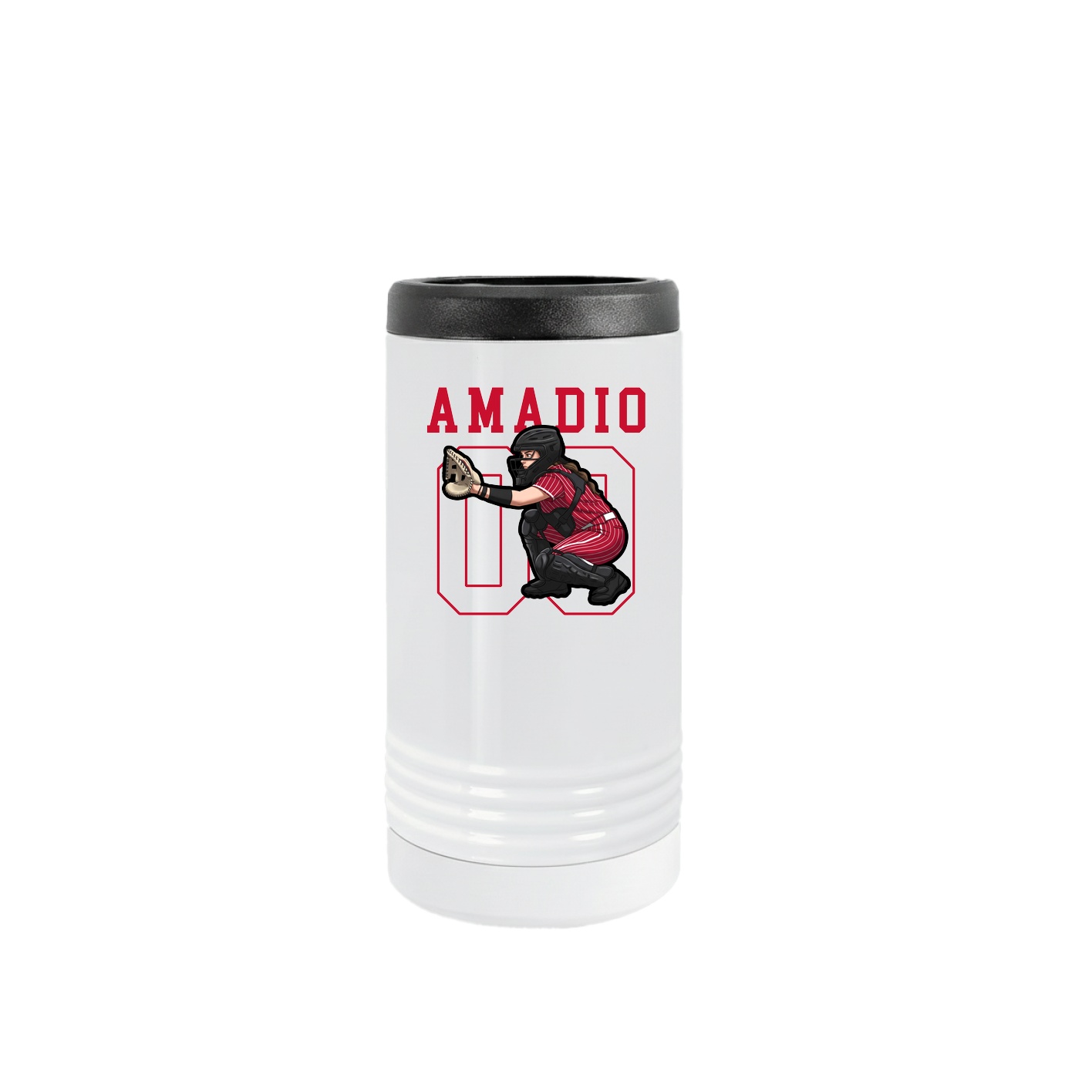 Slim Beverage Holder — Shirsey in White
