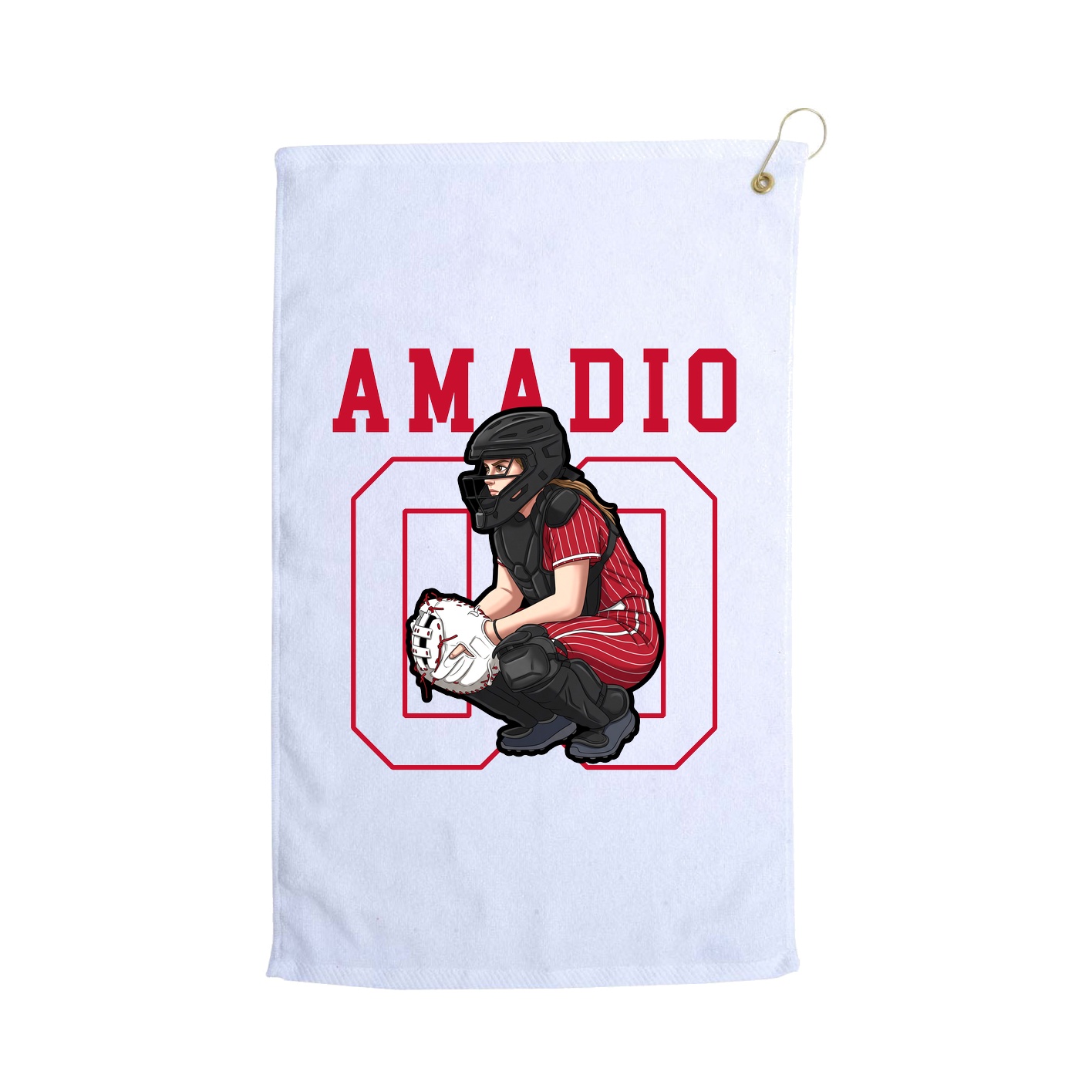 Golf Towel — Shirsey in White