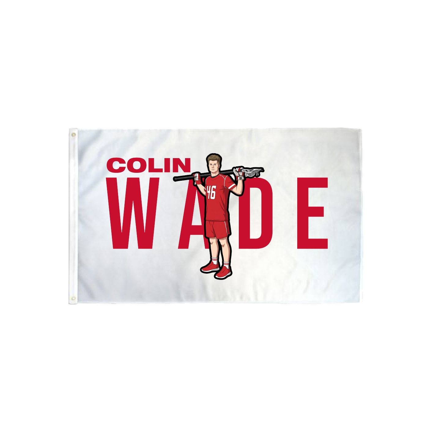3x5 Flag — Player Name in Classic