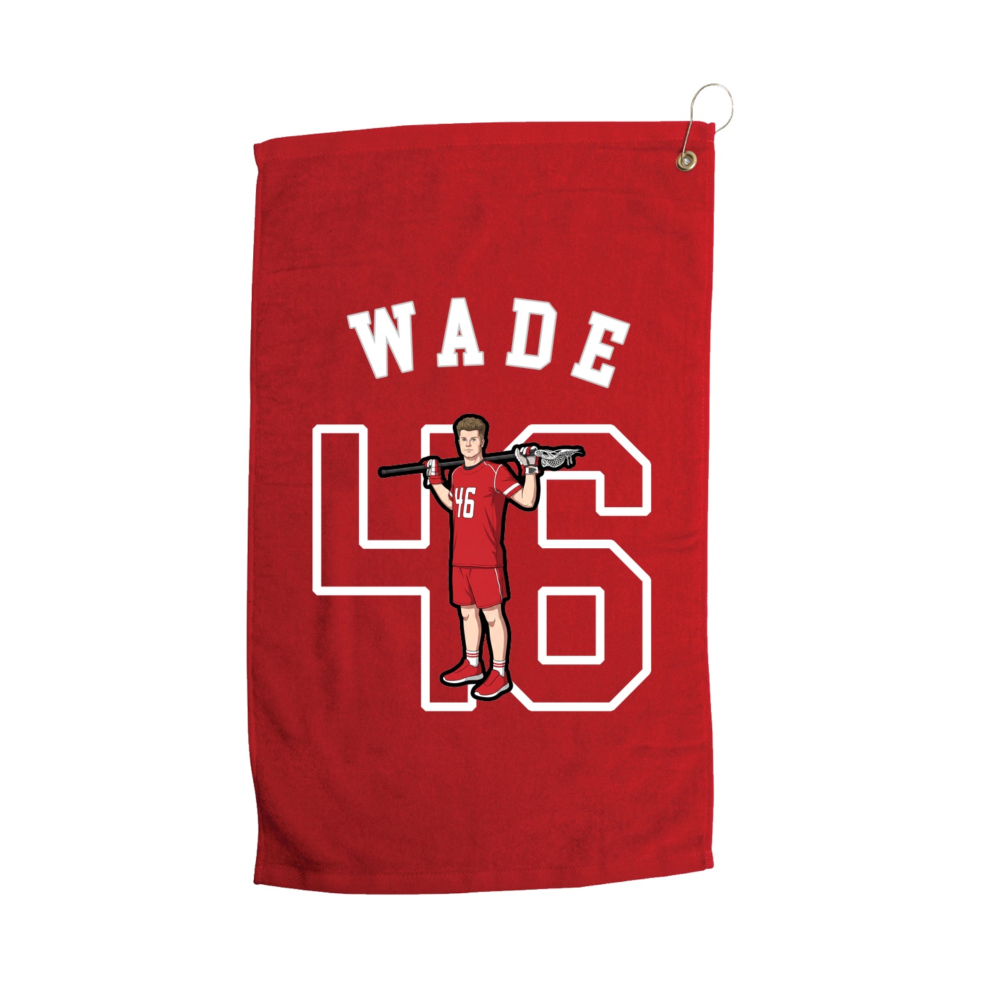 Golf Towel — Shirsey Arch in Red